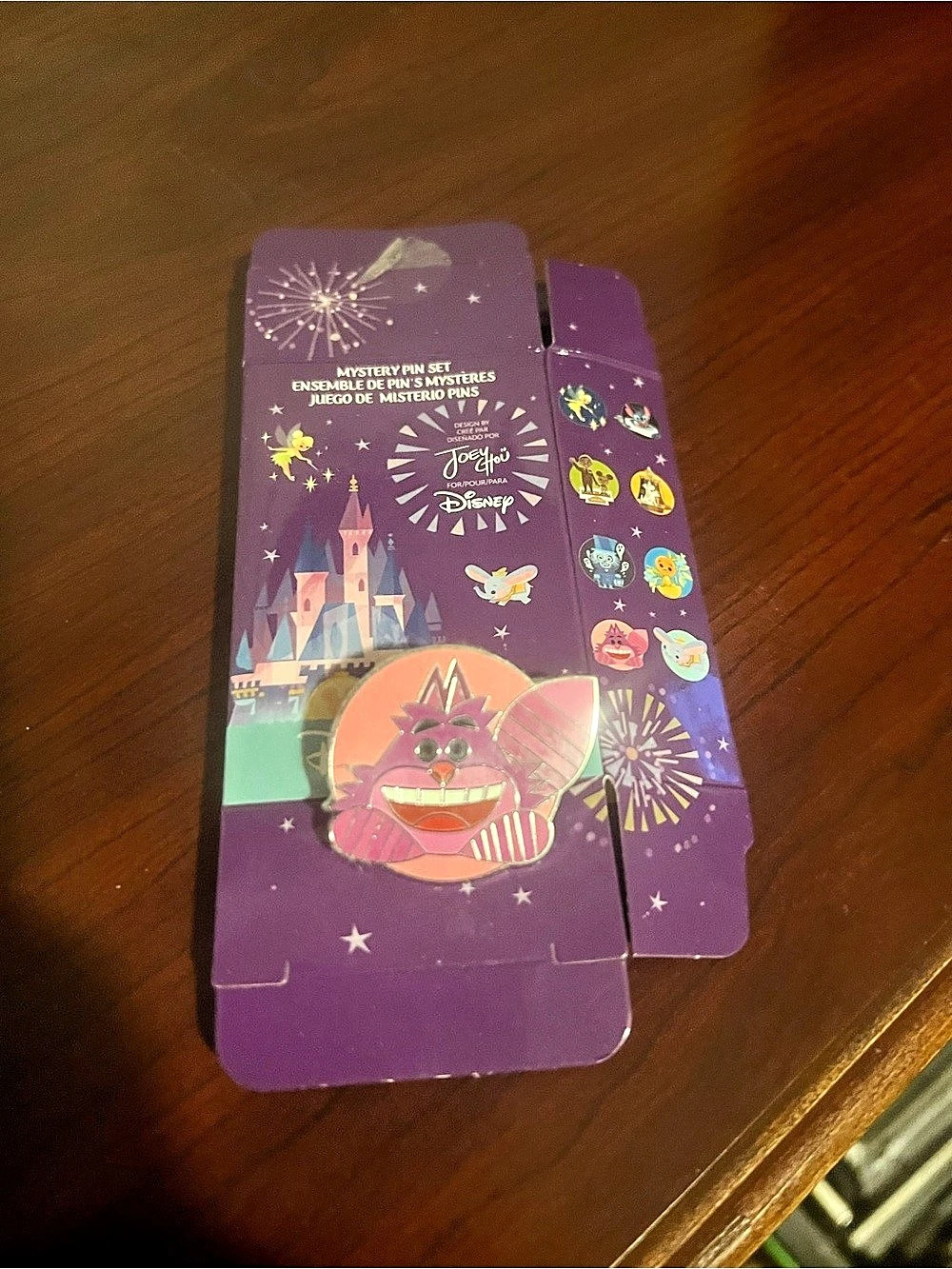 Disney Joey Chou Mystery Pin Set - Cheshire Cat Cheshire Cat Mystery Pin Set